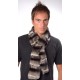 Rex-Chinchilla fur scarf